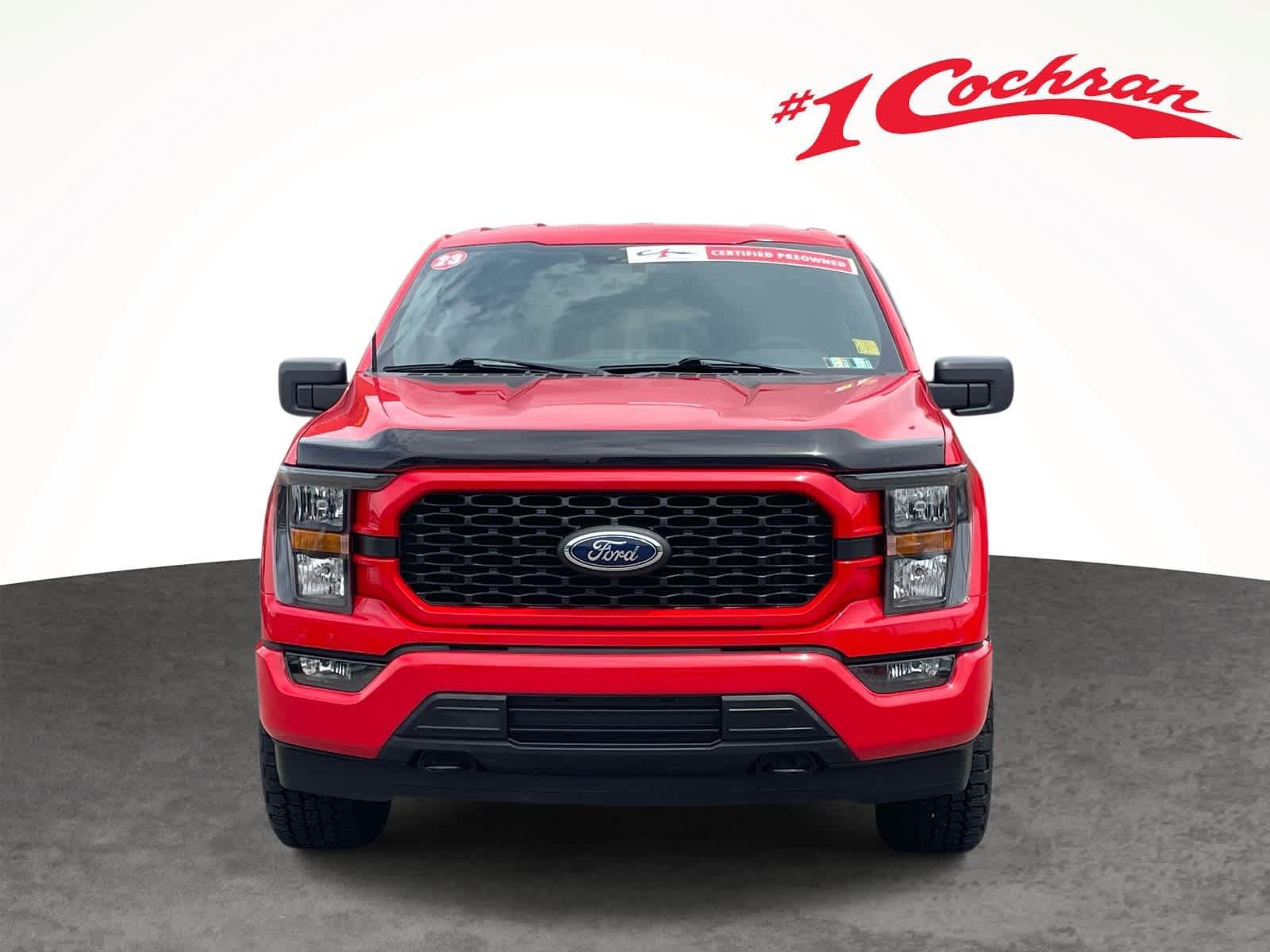 Used 2023 Race Red Ford XL 4WD SuperCab 6.5 Box image 8
