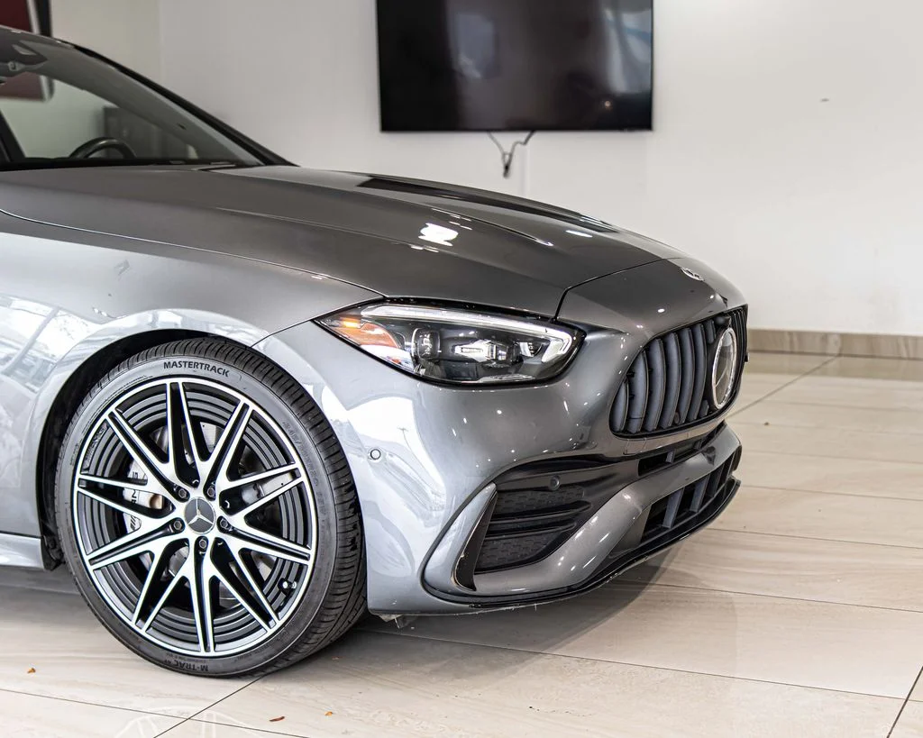 Used 2023 Gray Mercedes-Benz C 43 AMG® image 3