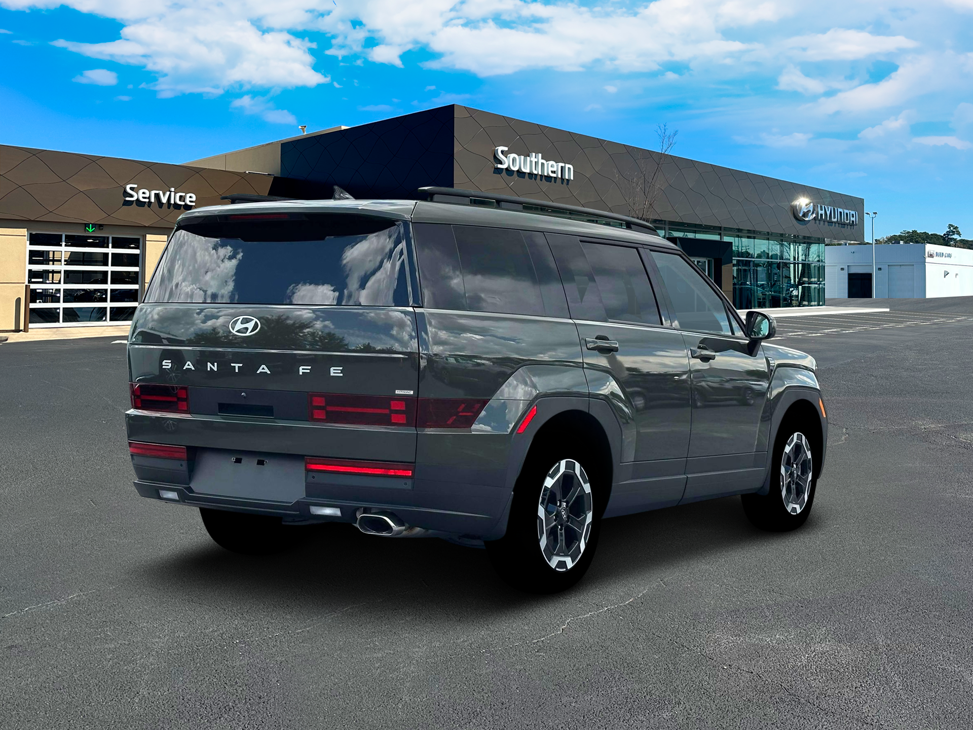 New 2026 Green Hyundai SEL AWD image 7