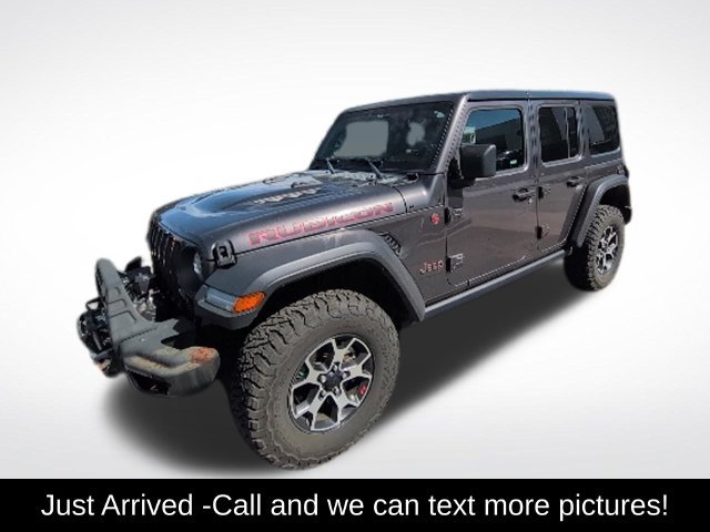 Used 2021 Gray Jeep Unlimited Rubicon image 1
