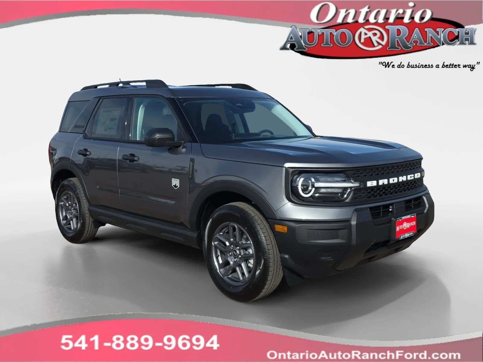 New 2026 CARBONIZED GRAY METALLIC Ford Big Bend image 1