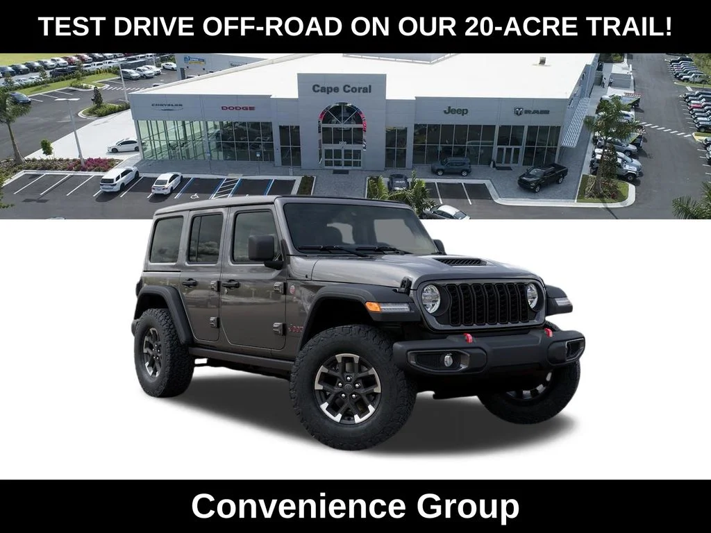 New 2026 Granite Crystal Metallic Clear-Coat Exterior Paint Jeep Rubicon image 5
