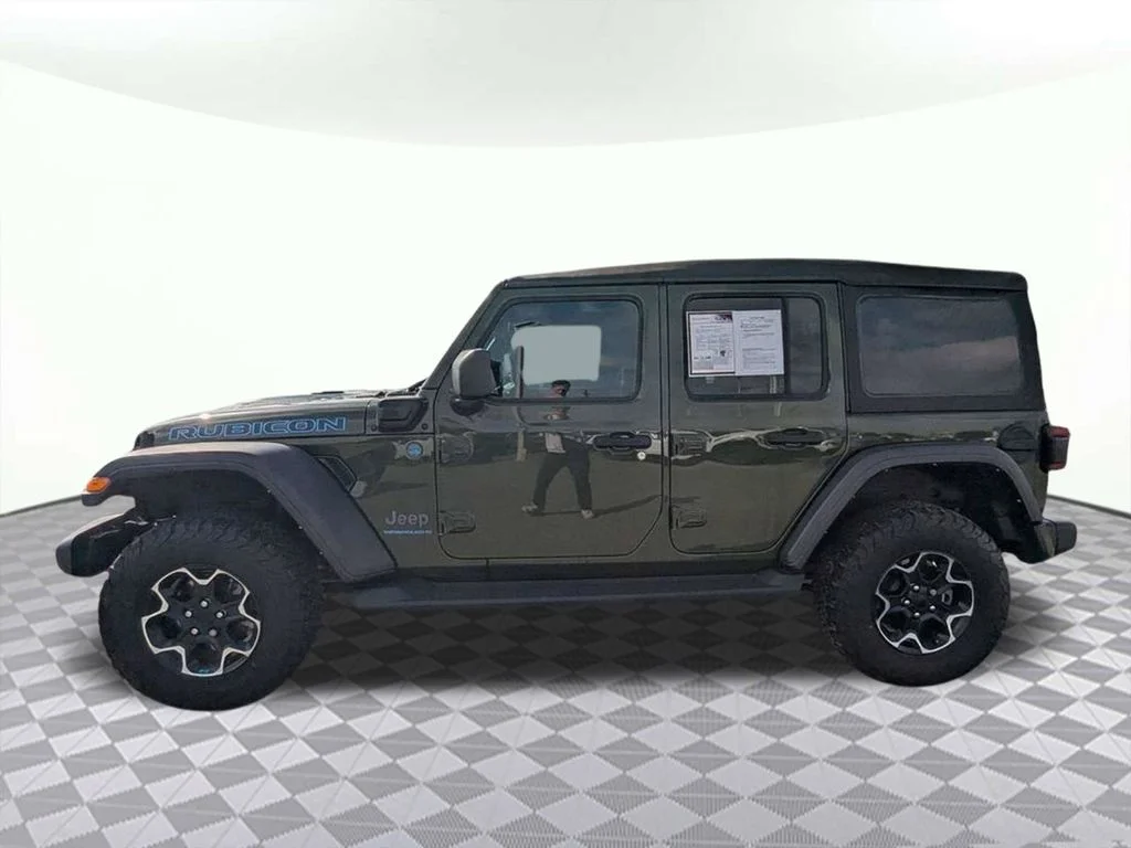 Used 2023 Green Jeep Rubicon 4xe image 4
