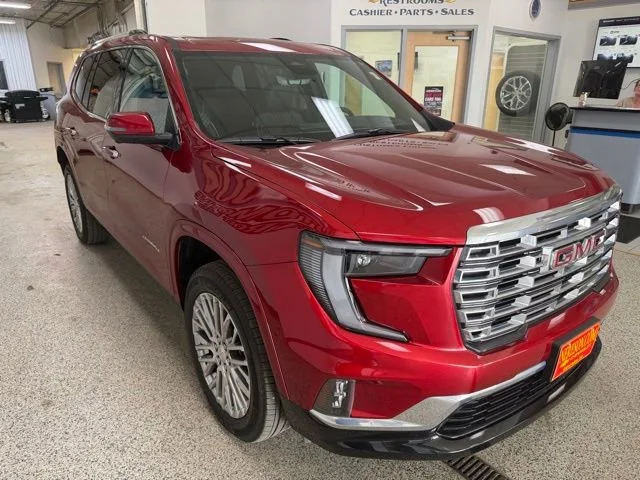 Used 2026 Volcanic Red Tintcoat GMC Denali image 3