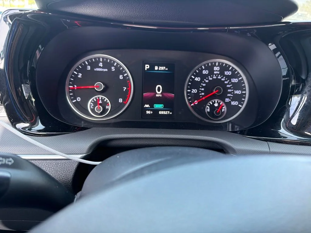 Used 2022 Ebony Black Kia LXS image 2