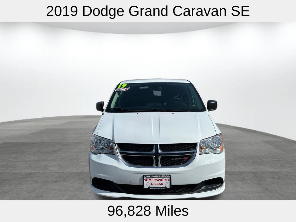 Used 2019 Dodge Grand Caravan SE with VIN 2C4RDGBG0KR789404 for sale in Somersworth, NH