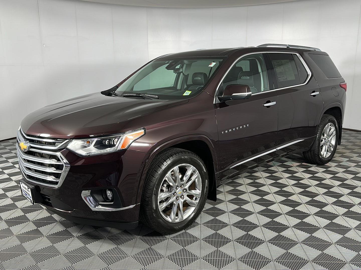 Used 2021 Black Cherry Metallic Chevrolet High Country image 4