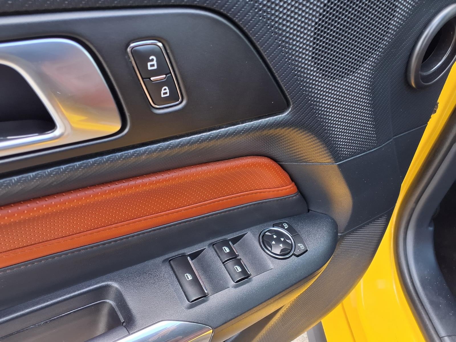 2024 Ford Mustang EcoBoost Yellow at Texan GMC Buick
