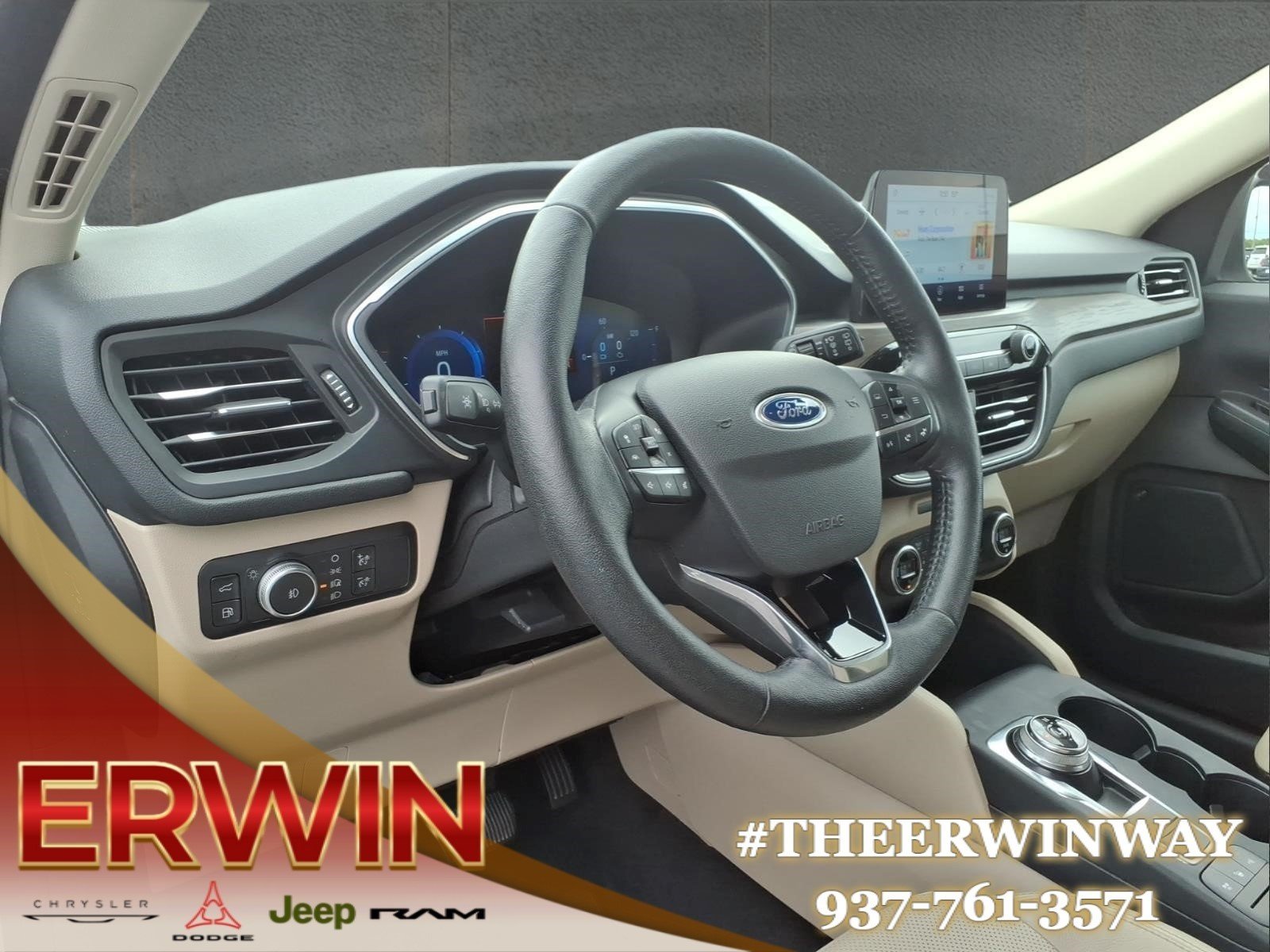Used 2020 Star White Metallic Tri-Coat Ford Titanium image 14