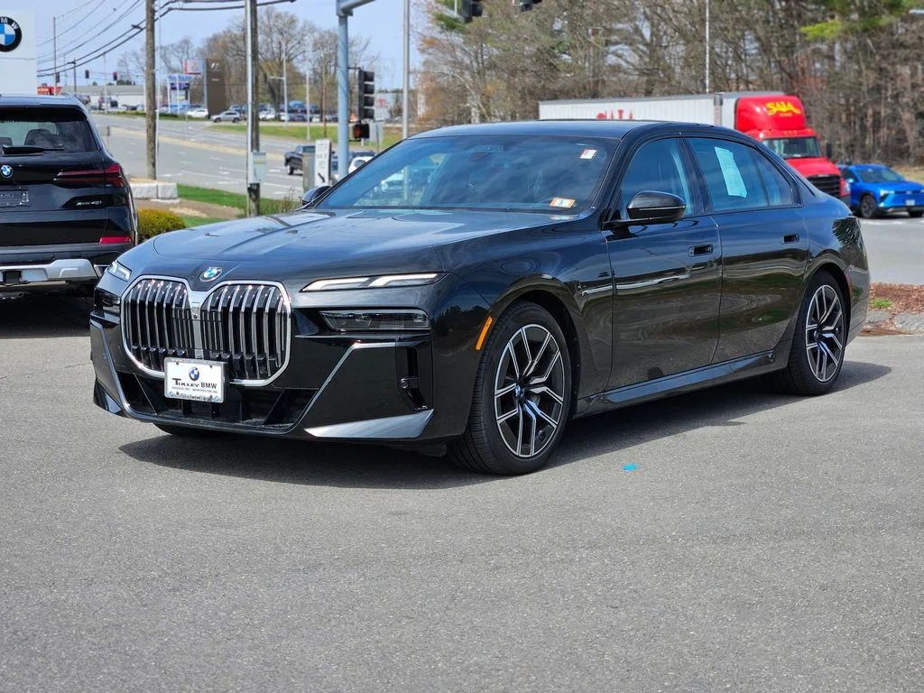 Certified Used 2024 Black Sapphire Metallic BMW 760i xDrive image 3