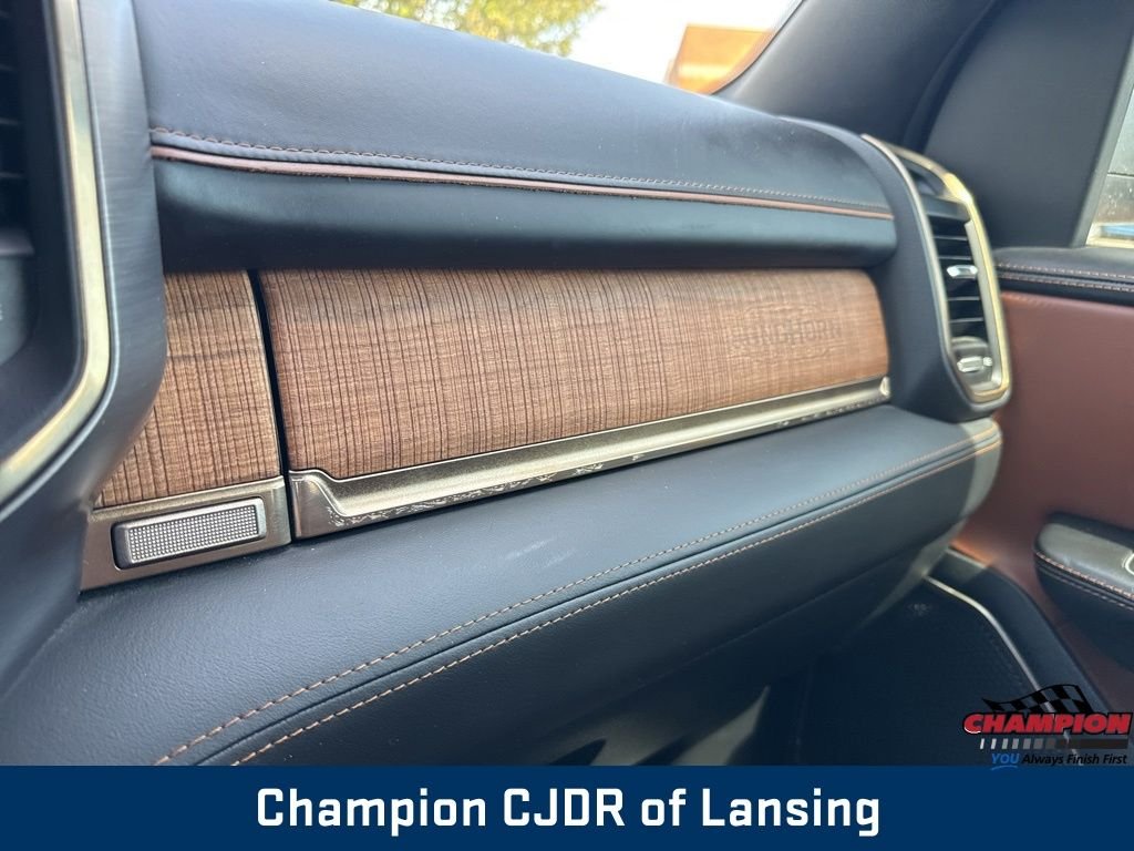 Used 2021 Diamond Black Ram Limited Longhorn image 40