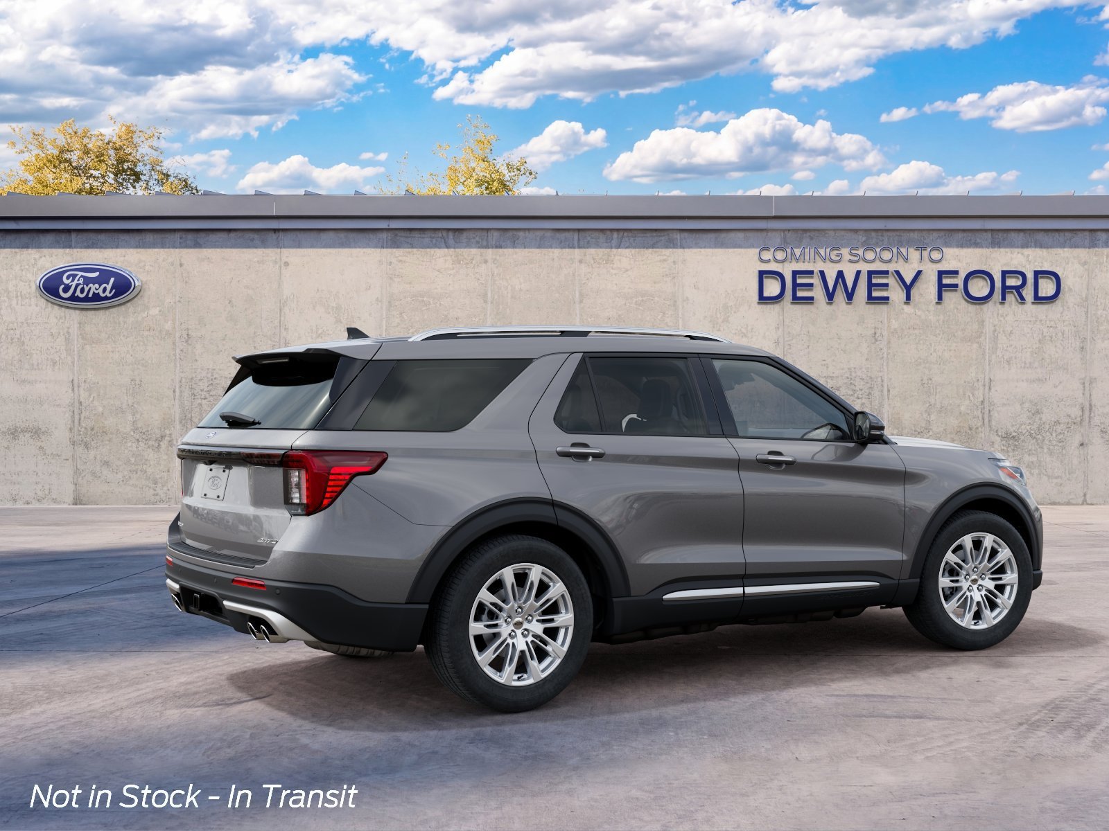 New 2027 Carbonized Gray Metallic Ford Platinum image 6