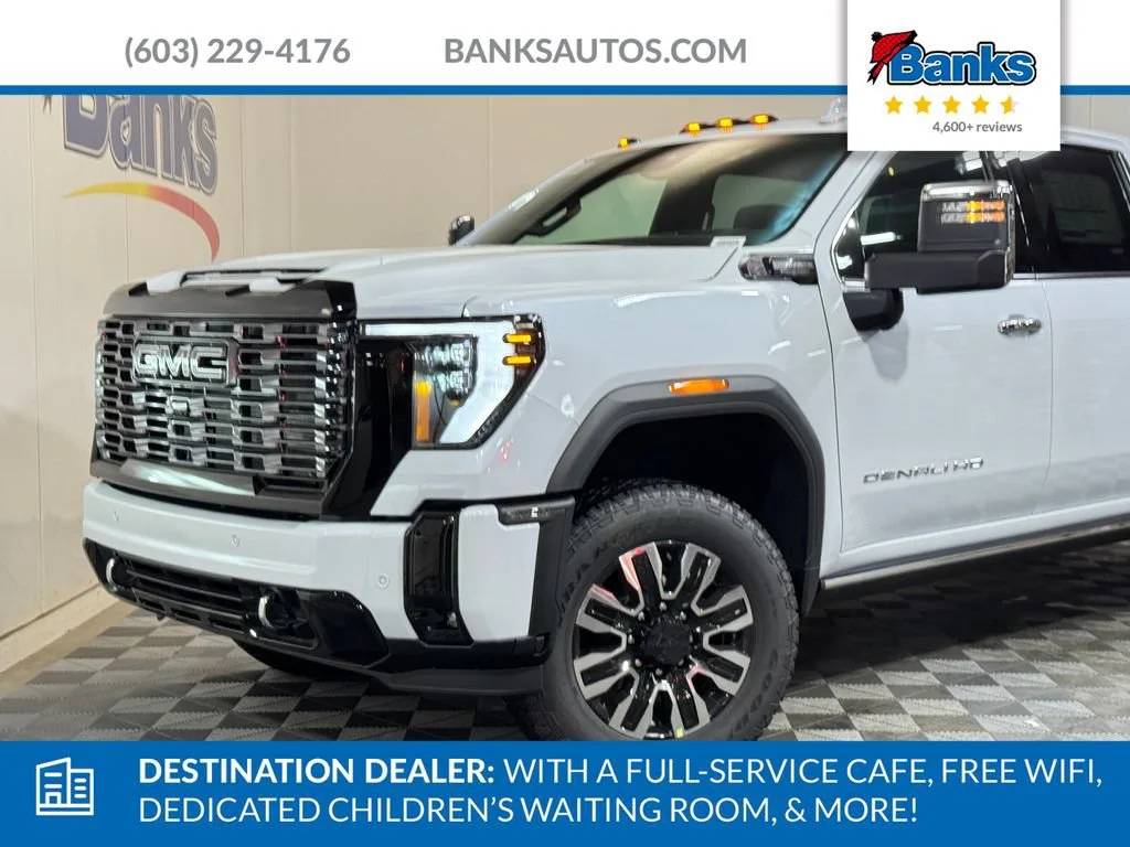 New 2026 Glacier White Tricoat GMC Denali Ultimate image 3
