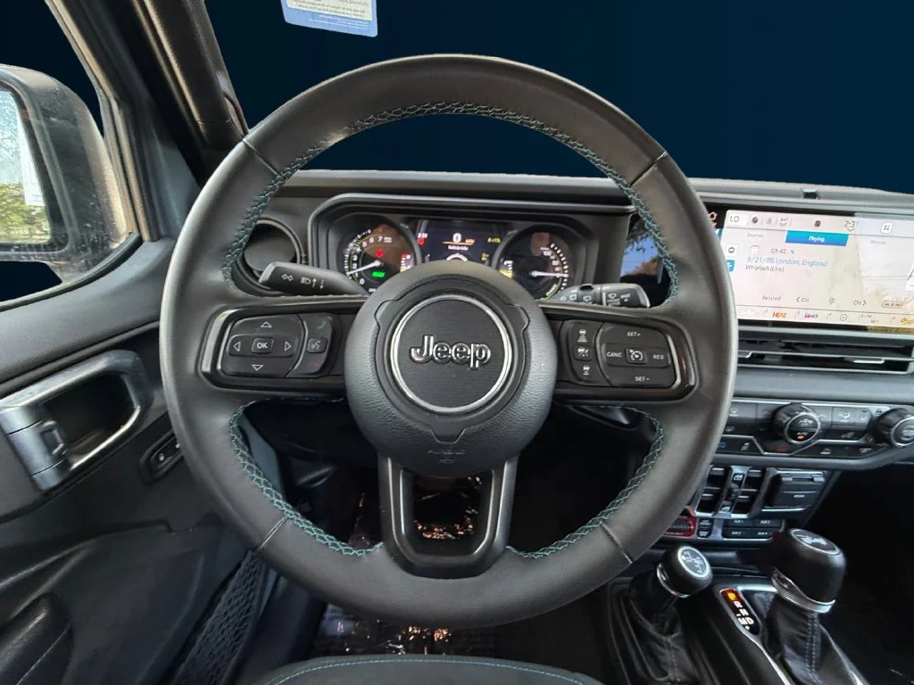 Used 2024 Gray Jeep Rubicon 4xe image 13