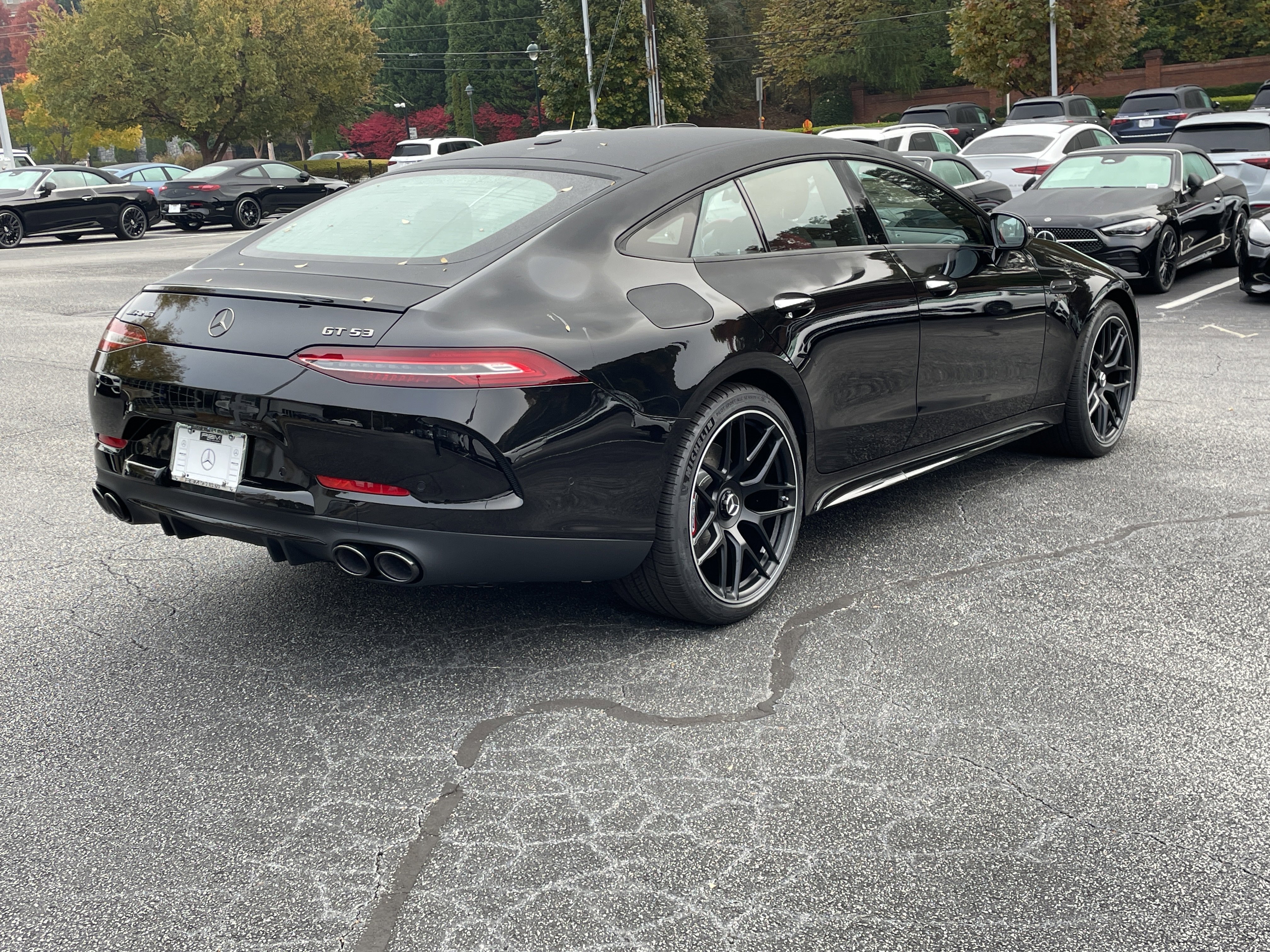 New 2026 Obsidian Black Metallic Mercedes-Benz AMG® GT 53 4-Door Coupe image 6