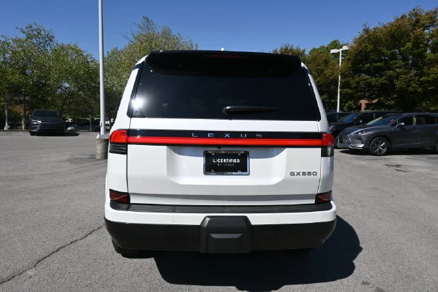 Certified Used 2025 EMINENT WHITE PEARL Lexus 550 Luxury+ image 4