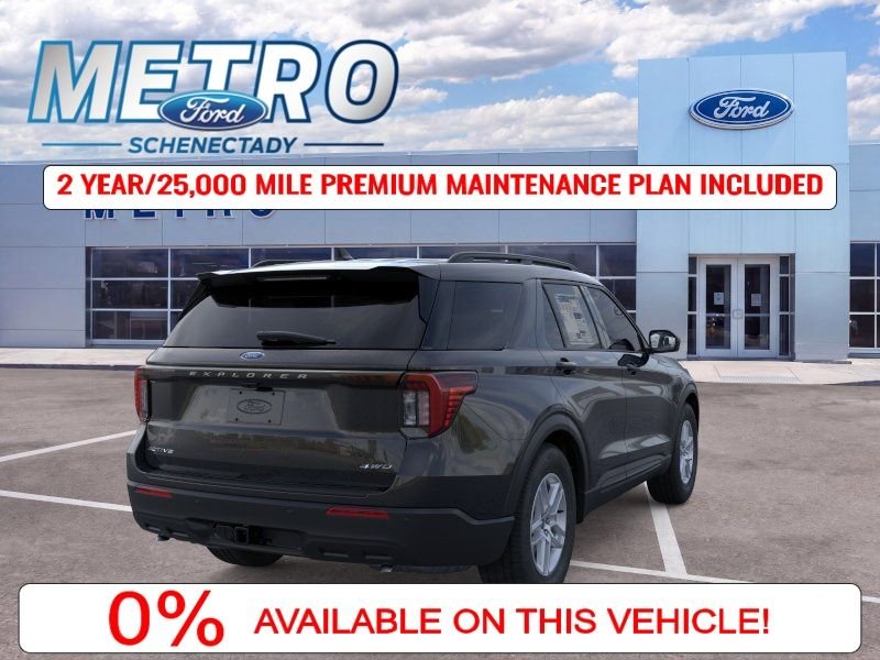 New 2026 Agate Black Metallic Ford Active image 8