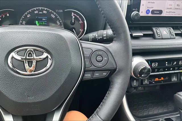 Used 2025 Midnight Black Metallic Toyota XLE Premium image 12