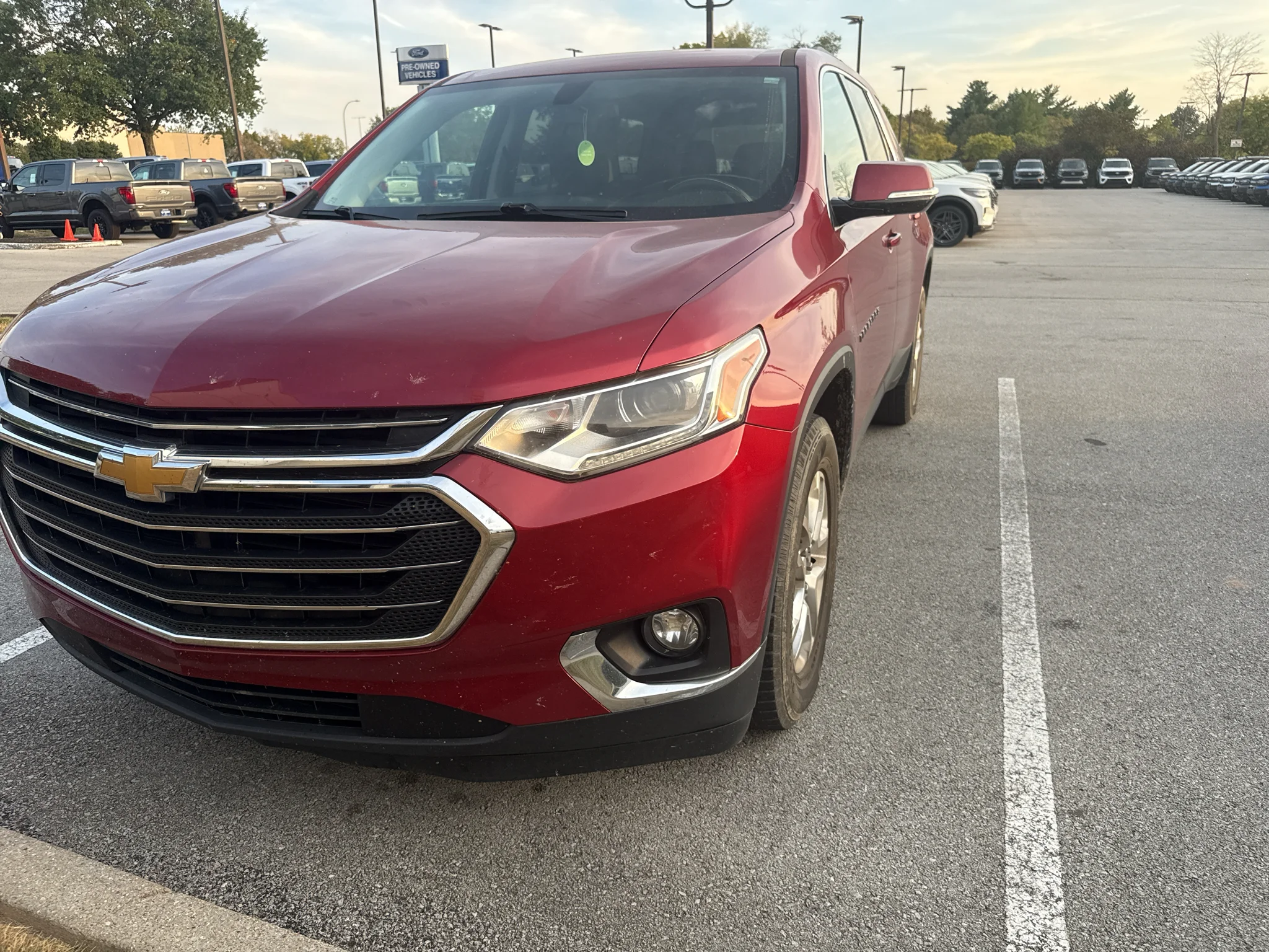 Used 2019 Cajun Red Tintcoat Chevrolet LT Cloth image 2