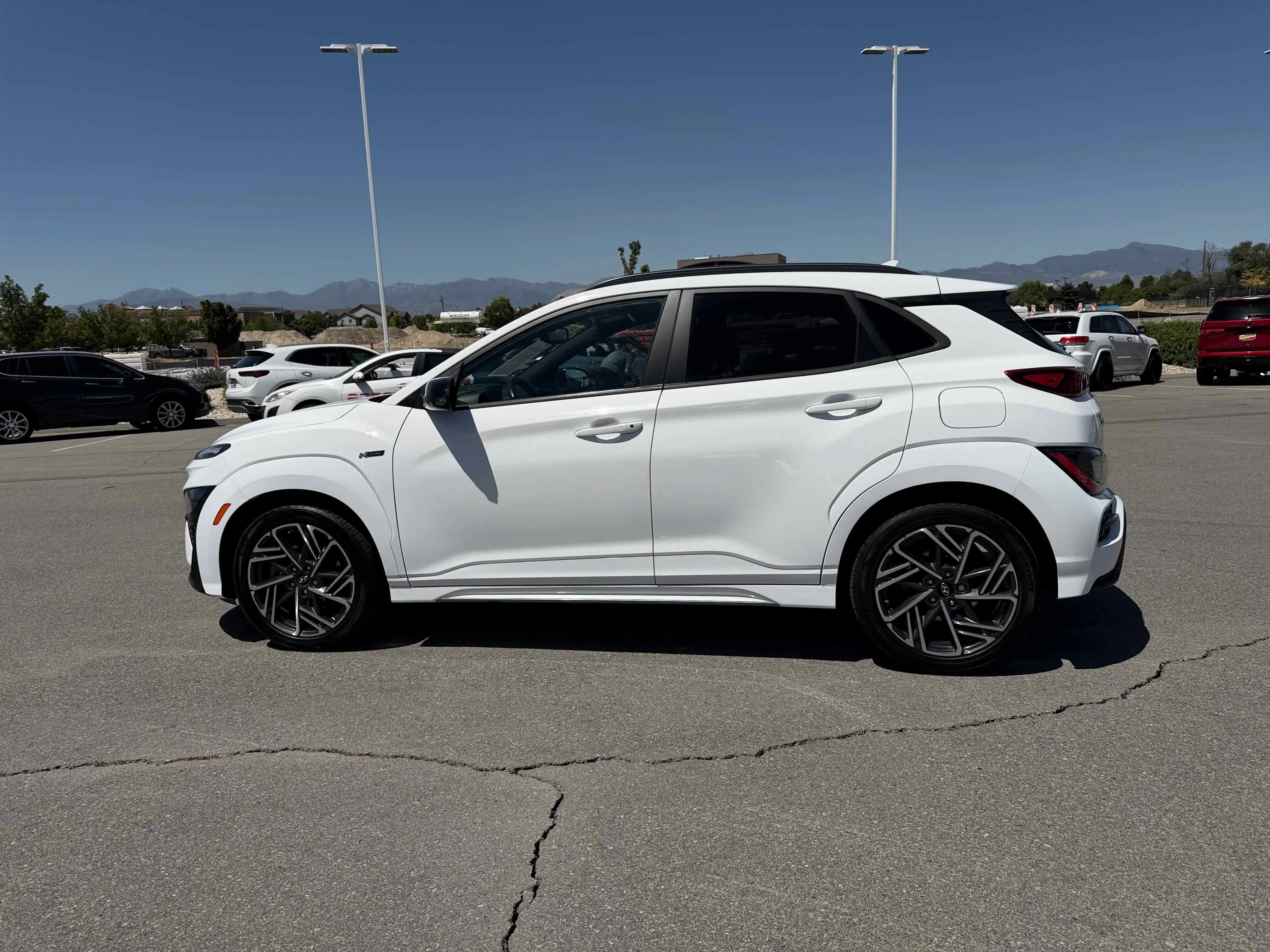 Used 2022 Lunar White Hyundai N Line image 2