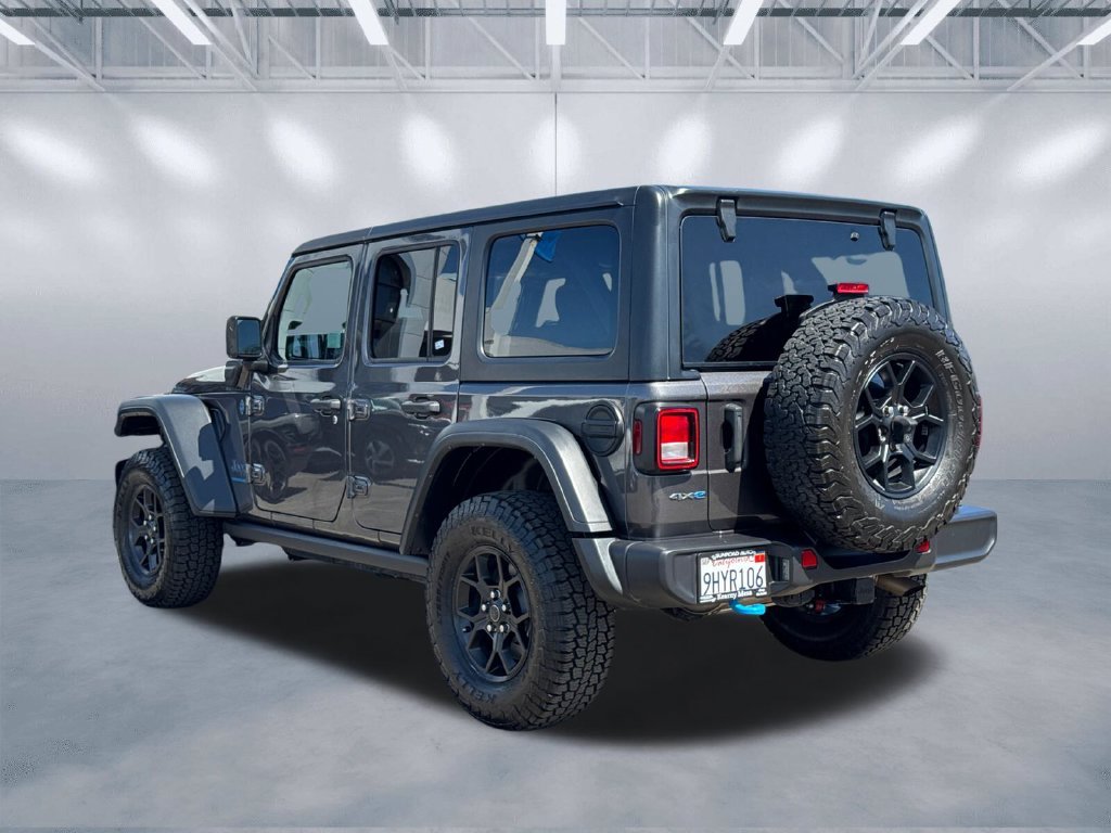 Certified Used 2024 Gray Jeep Willys 4xe image 4