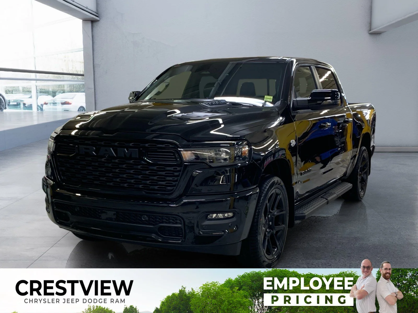 New 2026 Diamond Black Crystal Pearl Ram Sport image 1