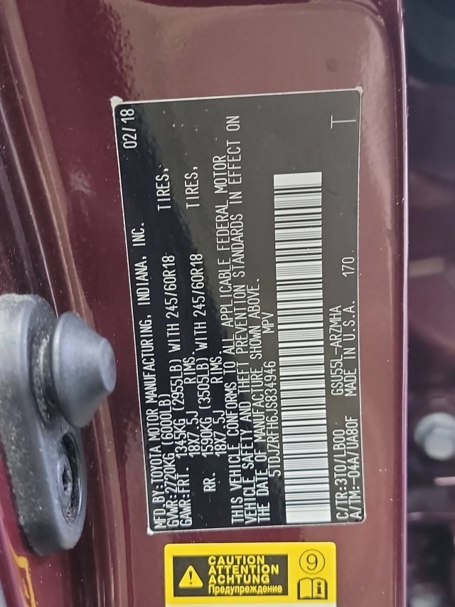 Used 2018 Ooh La La Rouge Mica Toyota SE image 32