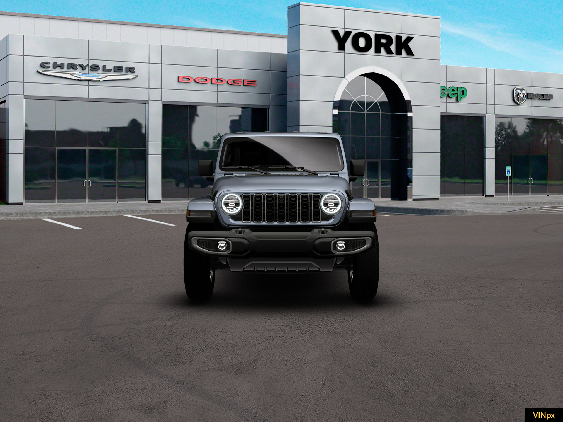 New 2026 Anvil Clear-Coat Exterior Paint Jeep Sahara image 12