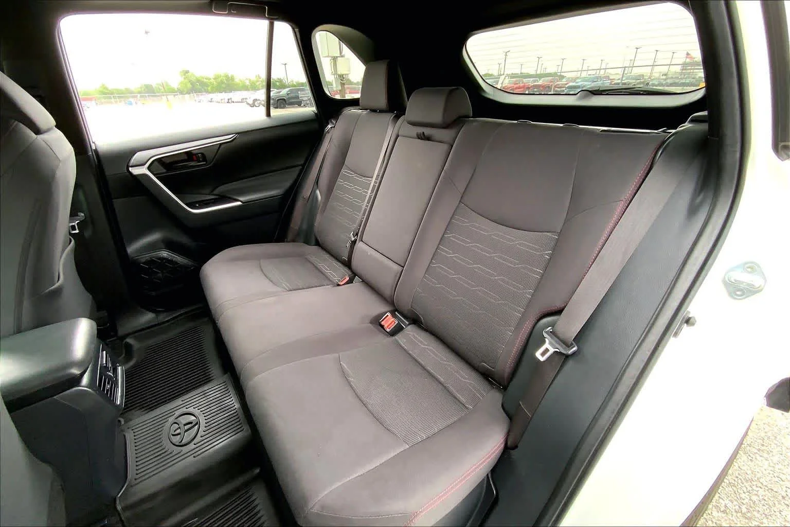 Used 2021 Super White Toyota SE image 20