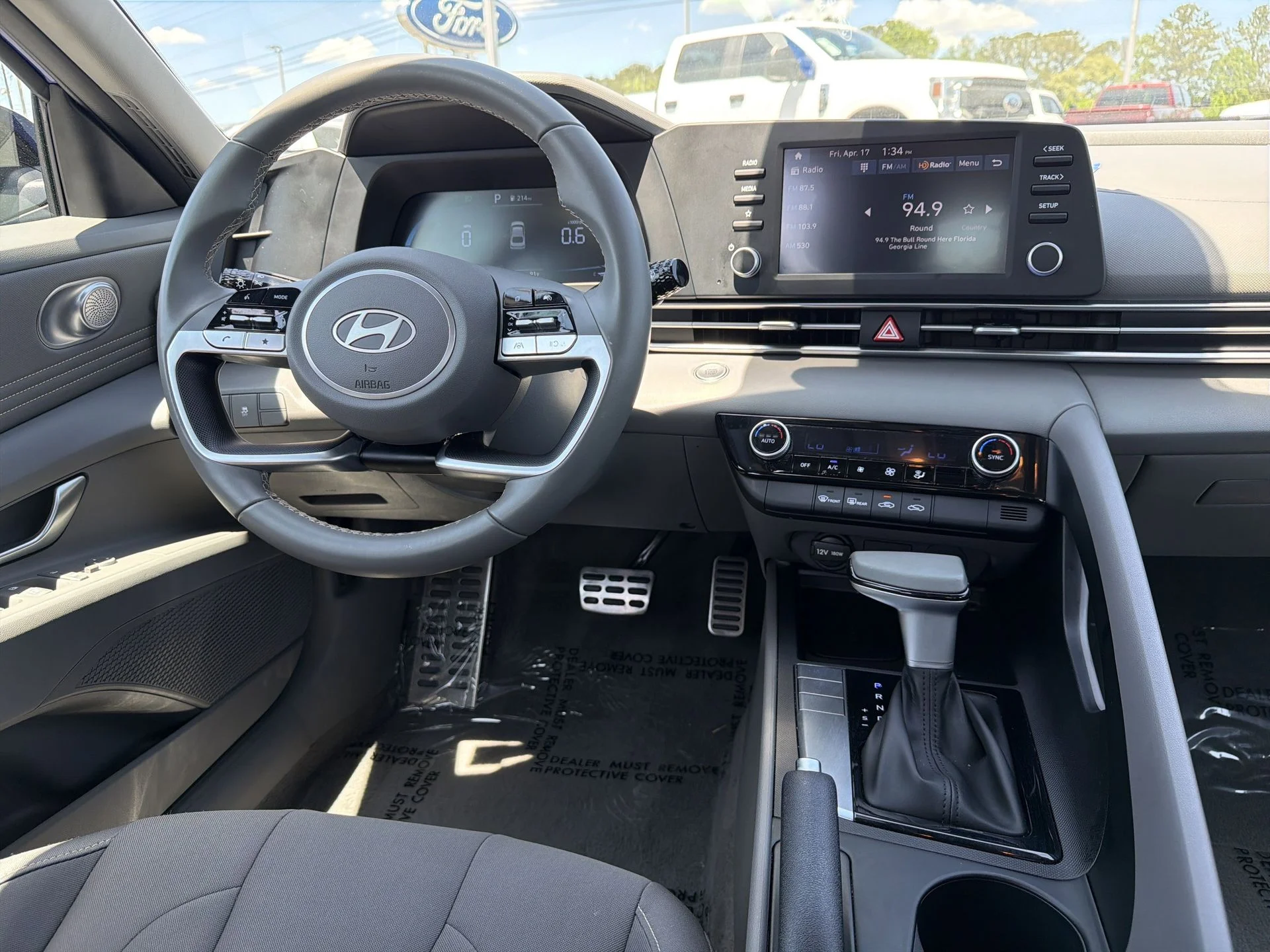 Certified Used 2025 Intense Blue Hyundai SEL Sport image 3