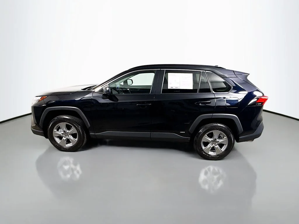Certified Used 2025 Midnight Black Metallic Toyota Hybrid LE image 4