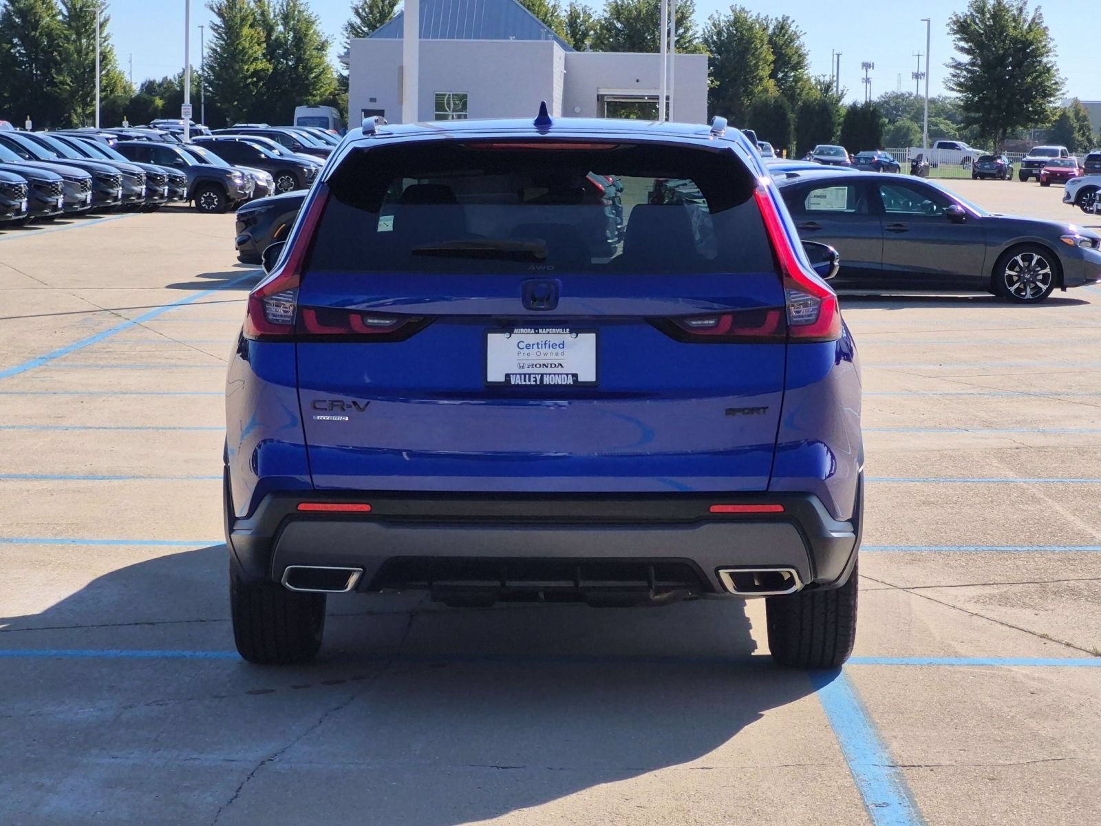 Certified Used 2025 Still Night Pearl Honda Sport-L AWD image 8