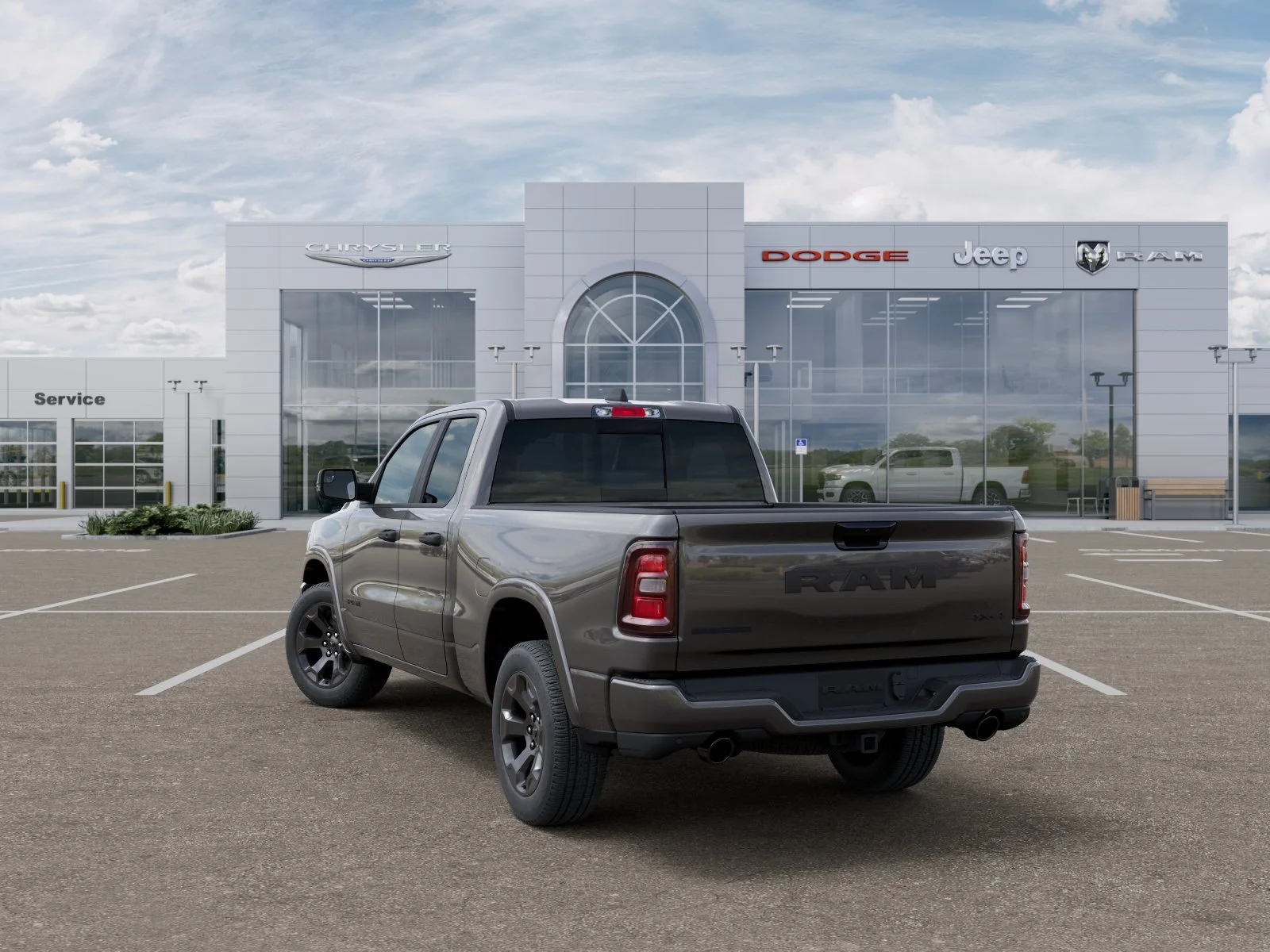 New 2026 Granite Crystal Metallic Clear-Coat Exterior Paint RAM Big Horn/Lone Star image 29
