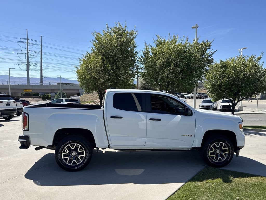 Certified Used 2022 Summit White GMC 4WD AT4 w/Leather image 8
