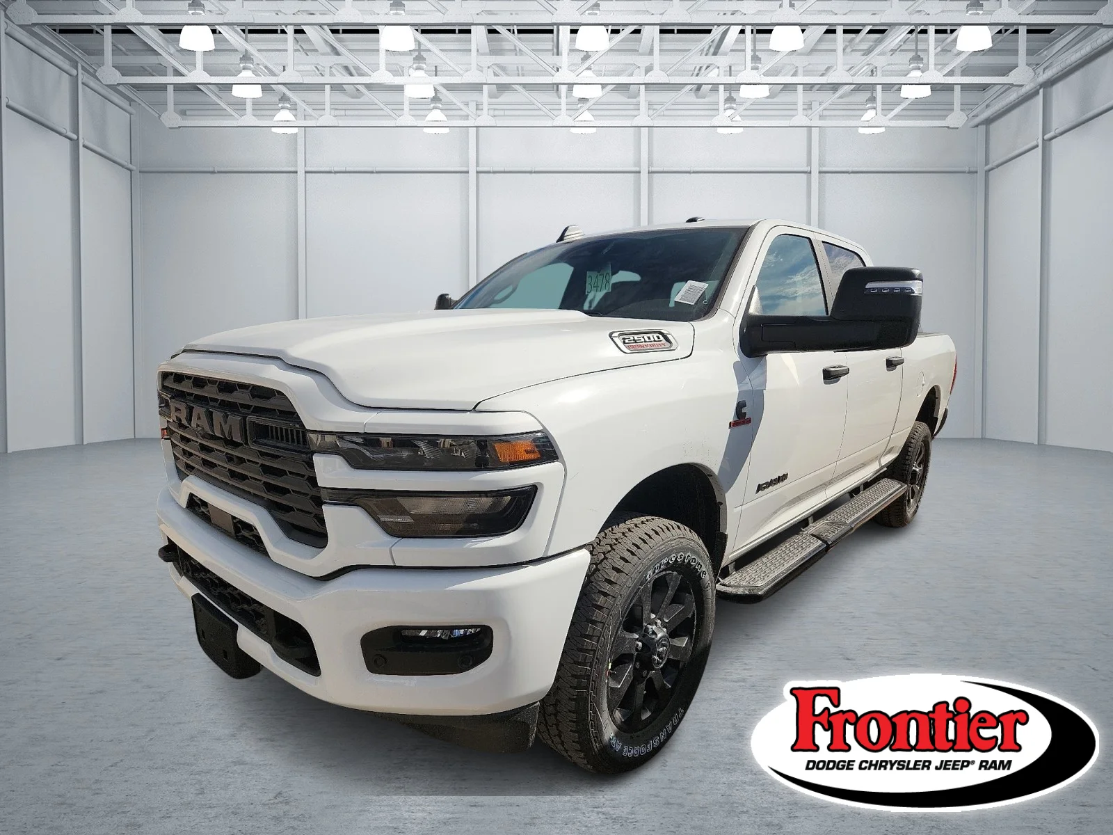 New 2027 Bright White Clear-Coat  Paint Ram LONE STAR CREW CAB 4X4 6