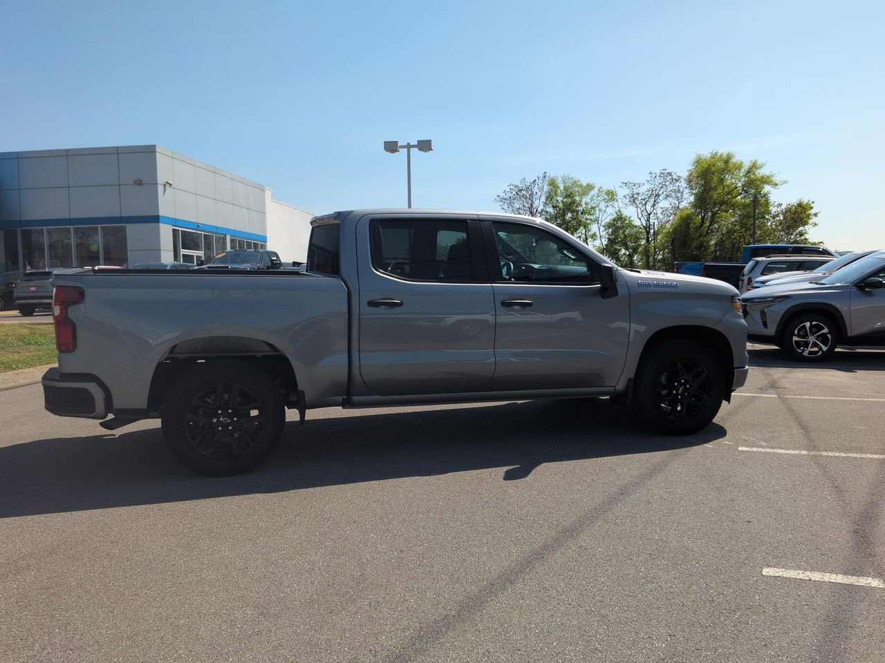 Used 2026 Sterling Gray Metallic Chevrolet Custom image 9