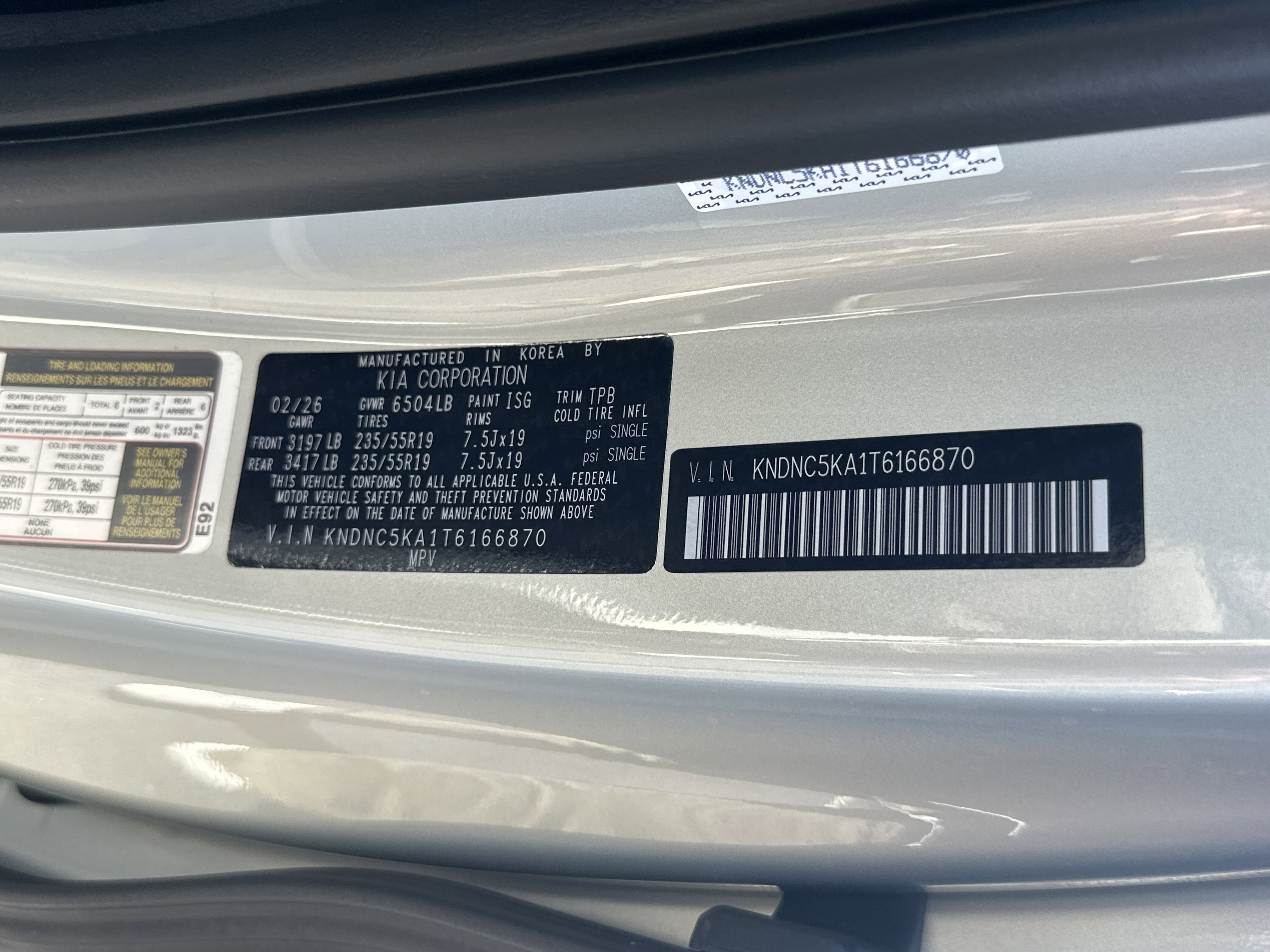 New 2026 Ivory Silver Kia EX image 31