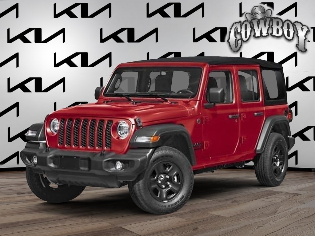 Used 2024 Firecracker Red Clear Coat Jeep Sport S image 1