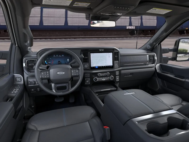 New 2026 Star White Metallic Tri-Coat Ford F-250® Platinum® image 9