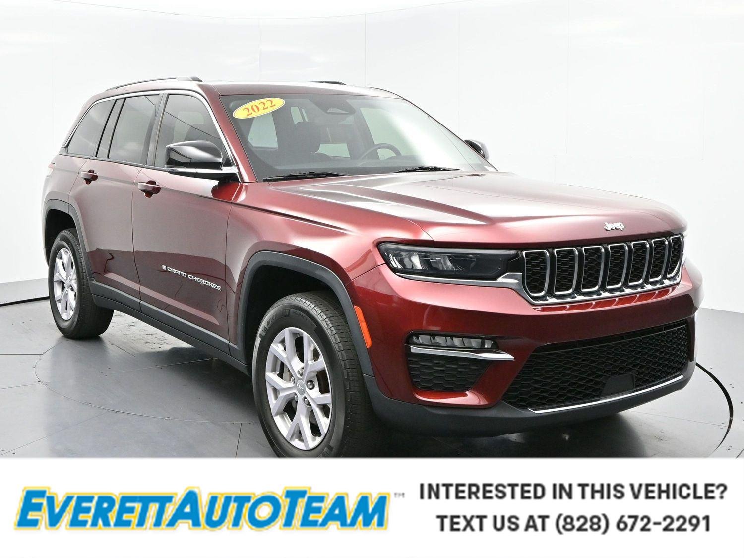 Used 2022 Red Jeep Limited image 1