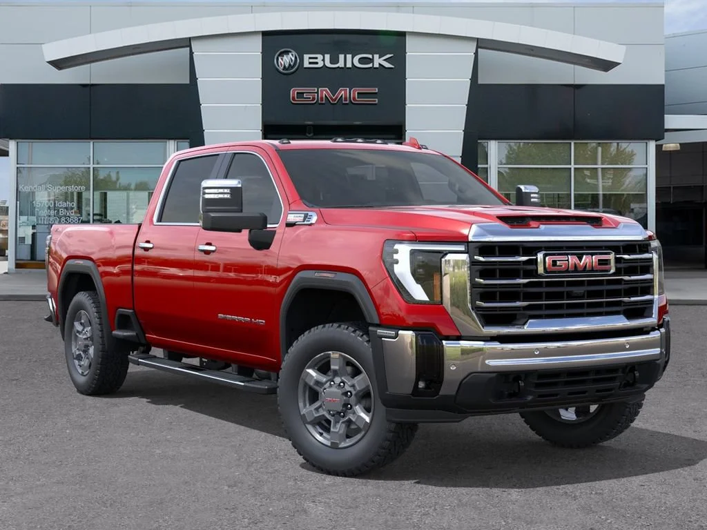 New 2026 Volcanic Red Tintcoat GMC SLT image 7