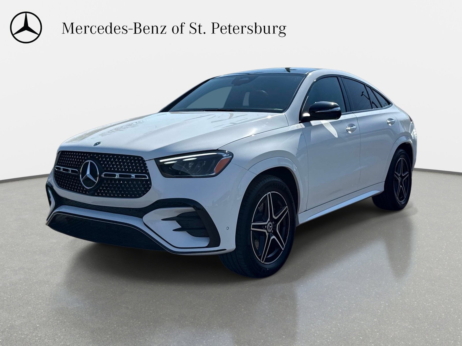New 2026 Polar White Mercedes-Benz 450 4MATIC® Coupe image 2