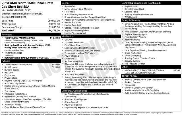Used 2023 Silver GMC Denali image 25