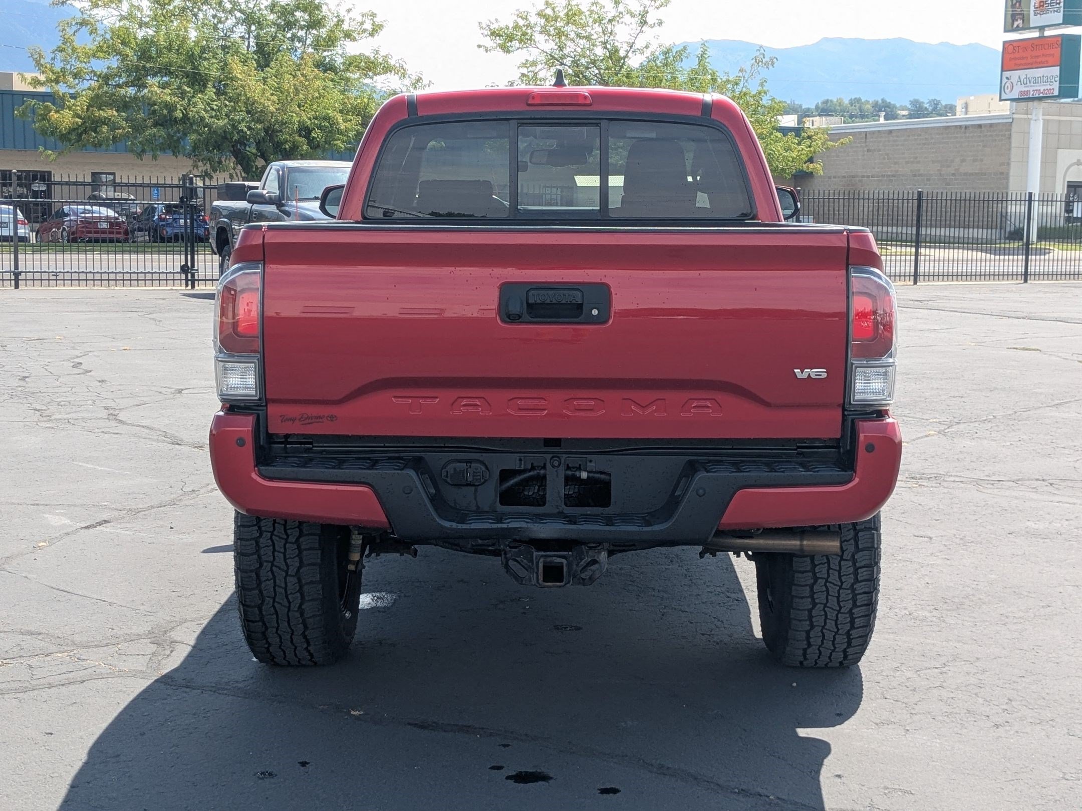 Used 2021 Barcelona Red Metallic Toyota TRD Off Road image 4