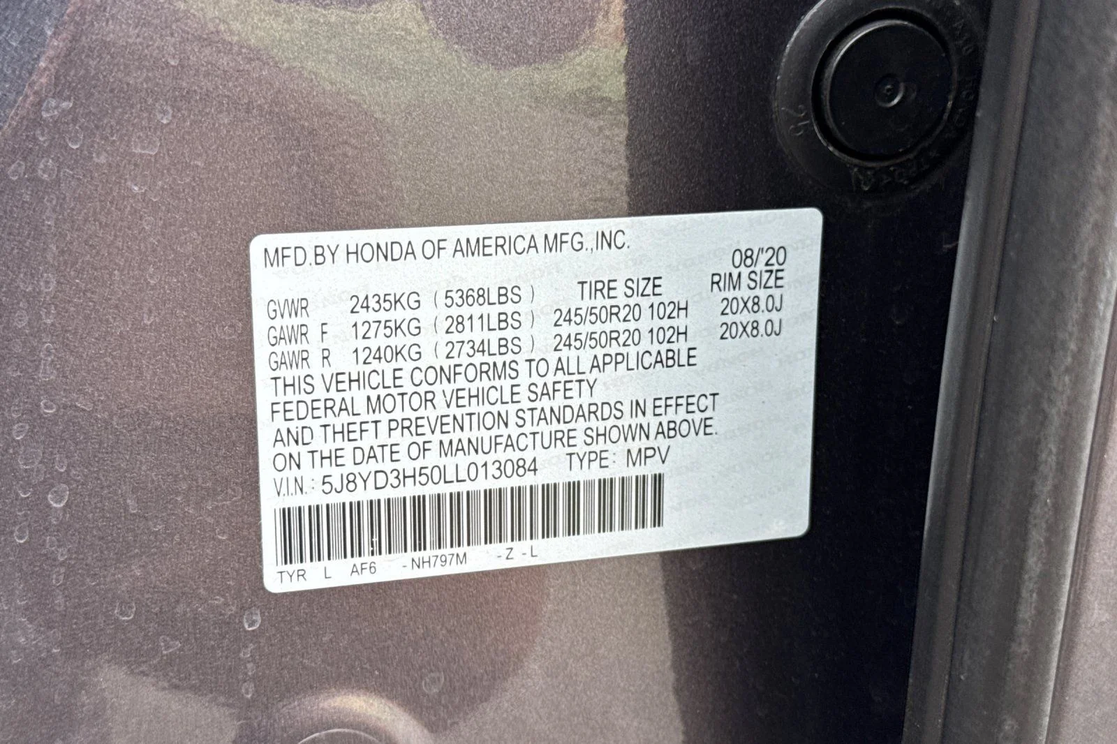 Used 2020  Acura Technology image 33