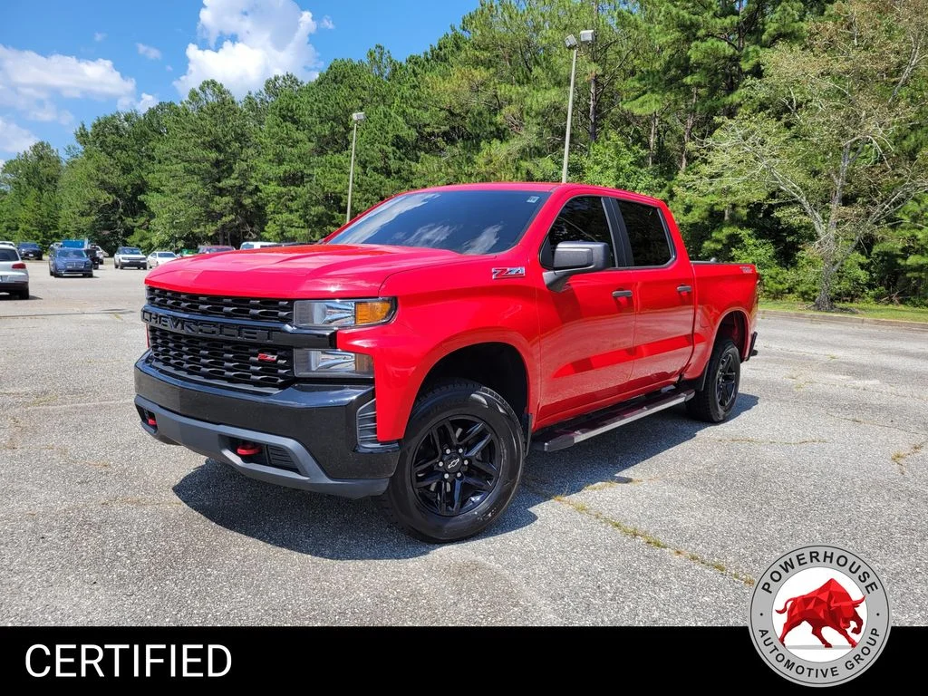 Certified Used 2019 Red Chevrolet Custom Trail Boss image 1