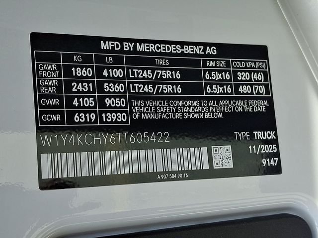 2026 Mercedes-Benz Sprinter Cargo Van Base - Photo 21