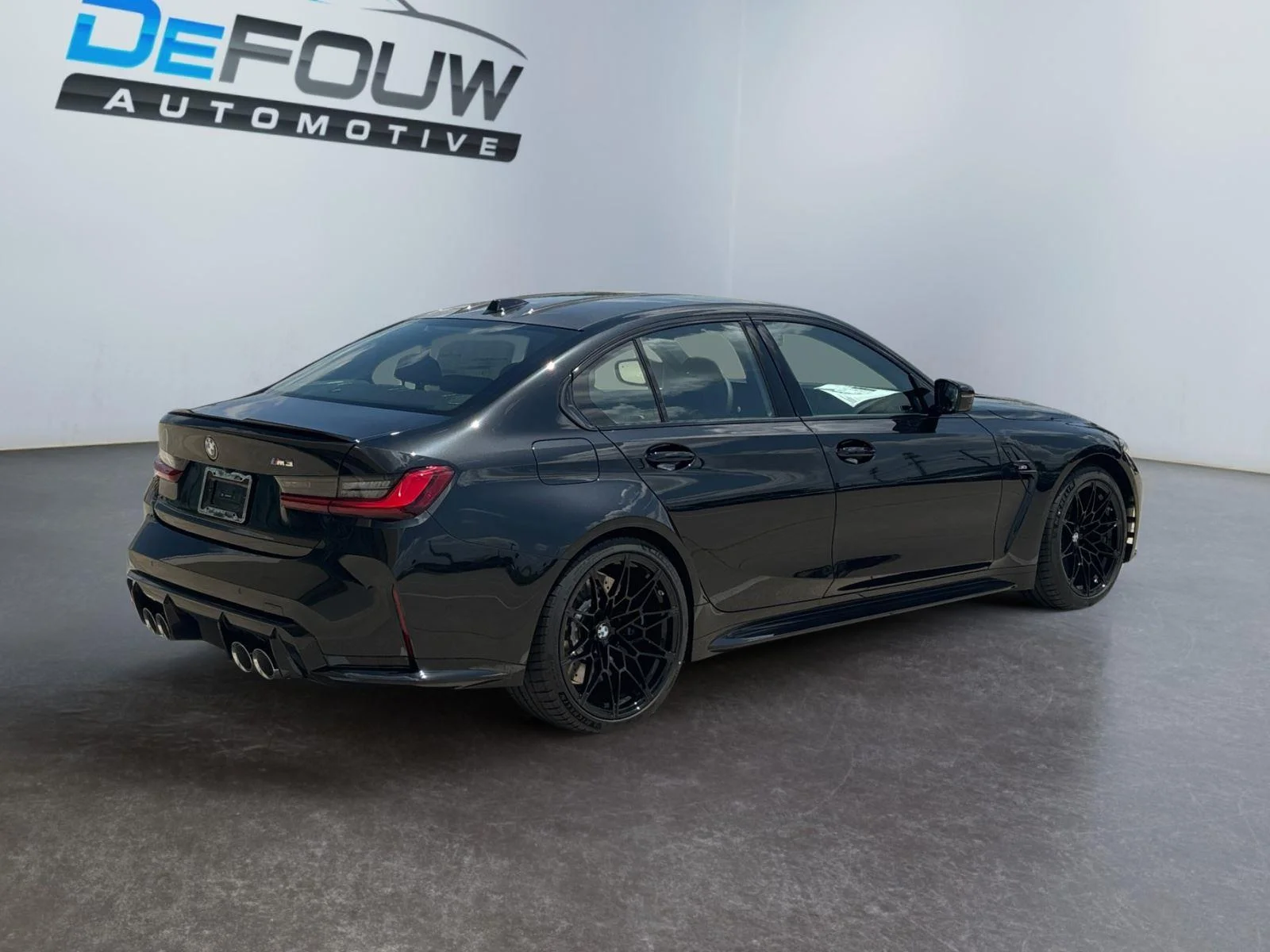 New 2027 Black Sapphire Metallic BMW SEDAN image 3