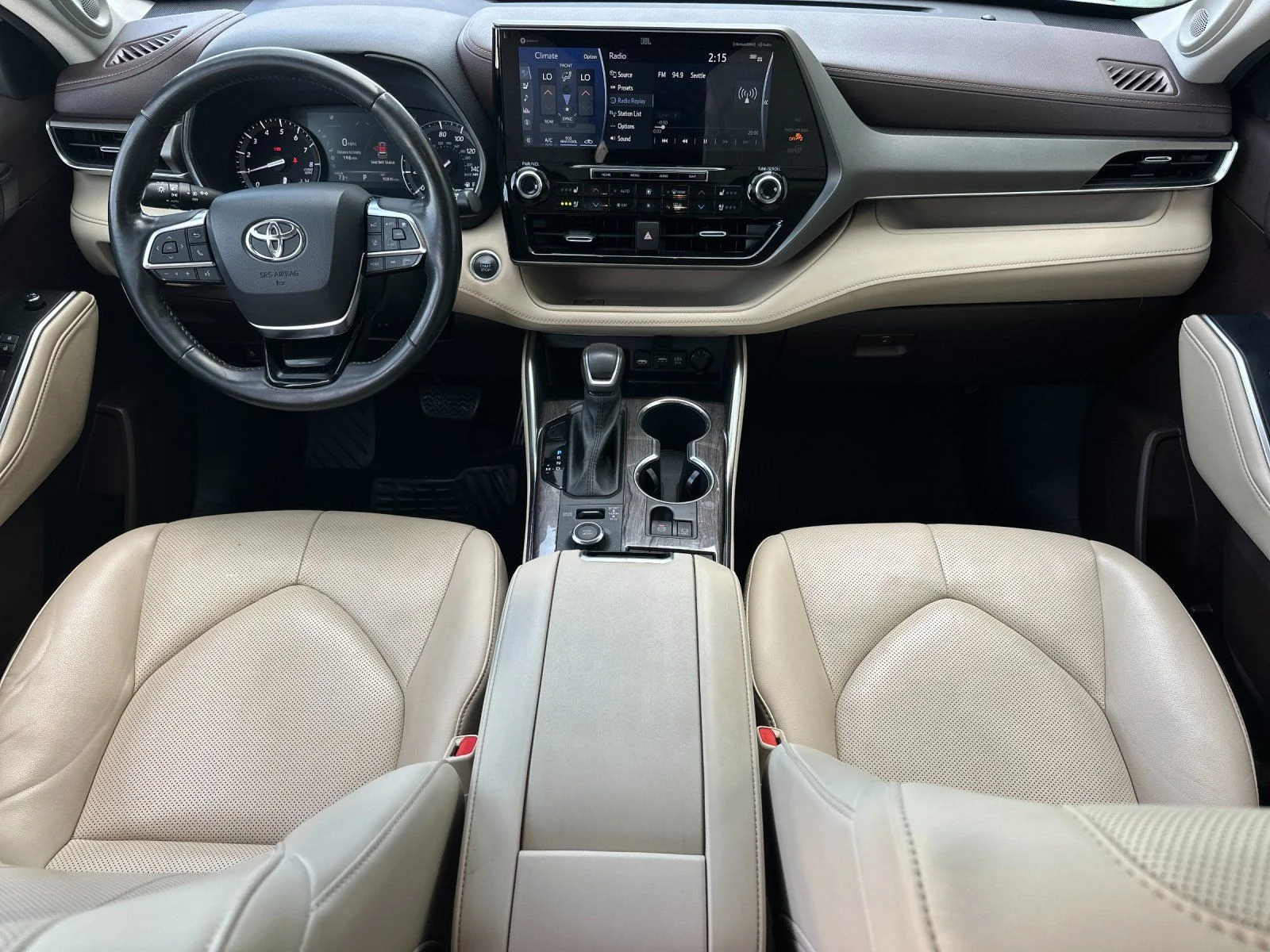 Used 2021 Blizzard Pearl Toyota Limited image 12