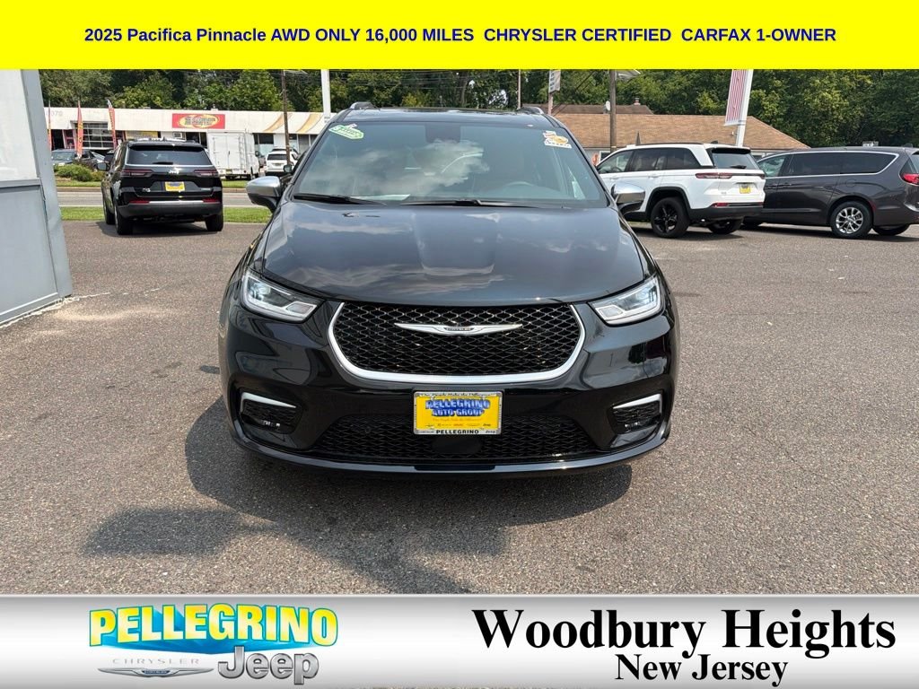 Certified Used 2025 Black Chrysler Pinnacle AWD image 6